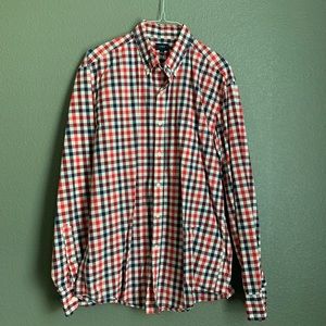 J.Crew Mens Ginghamn Long Sleeve Button down
